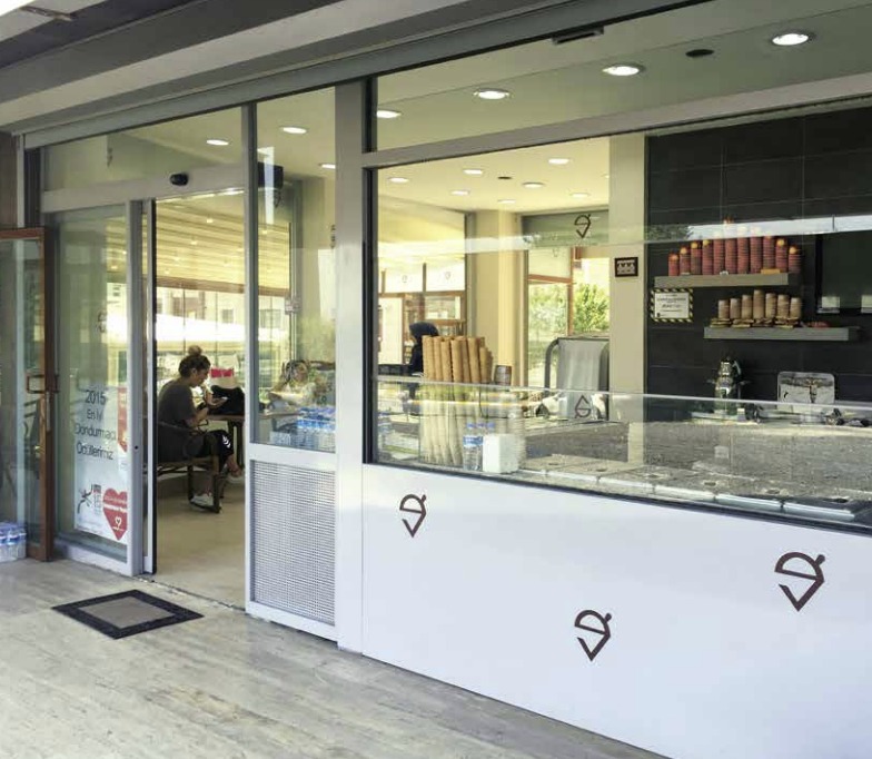 Vertical Automatic Sliding Door