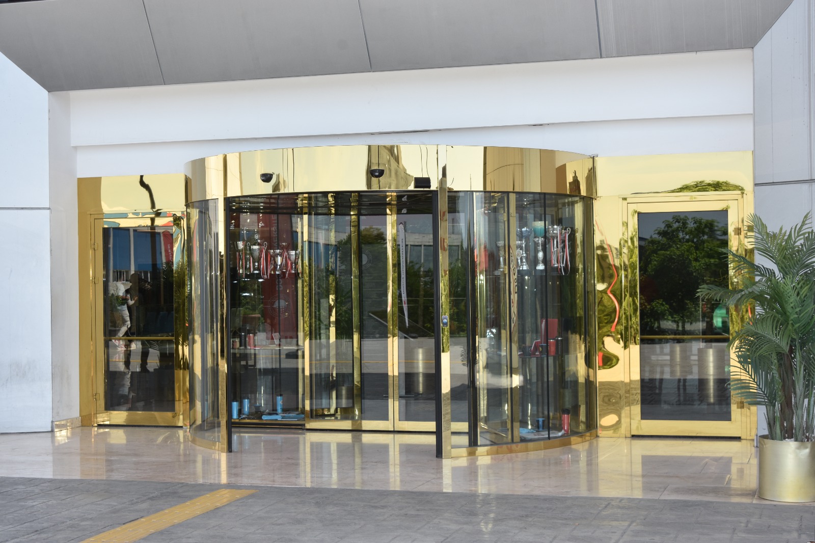 Automatic Functional Revolving Door